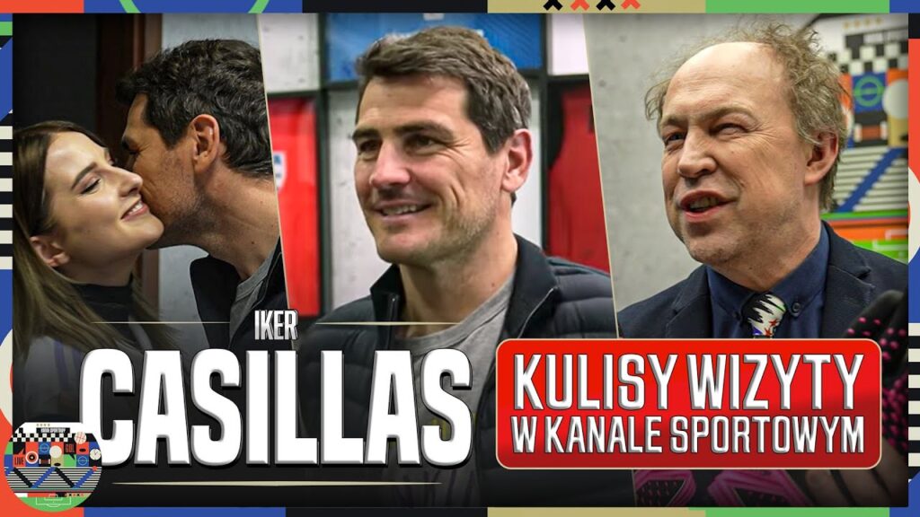 IKER CASILLAS ODWIEDZIŁ KANAŁ SPORTOWY  - ZOBACZ KULISY