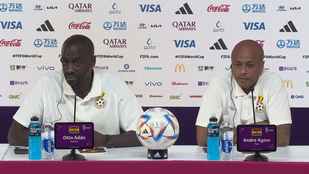 Ghana vs Portugal || Coach Otto Addo and Andre Ayew Pre-Match Conference || FIFA World Cup Qatar2022
