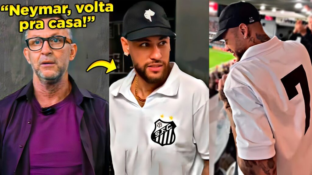 NETO JÁ PEDIU A VOLTA DE NEYMAR PRO SANTOS!! NEYMAR APARECE NA VILA BELMIRO E CRIA O CAOS!!