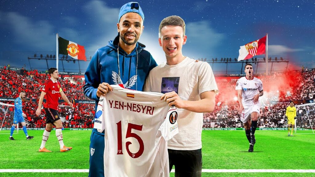 The Moment EN NESYRI Knocks MAN UNITED Out of Europe The Moment EN NESYRI Knocks MAN UNITED Out of Europe