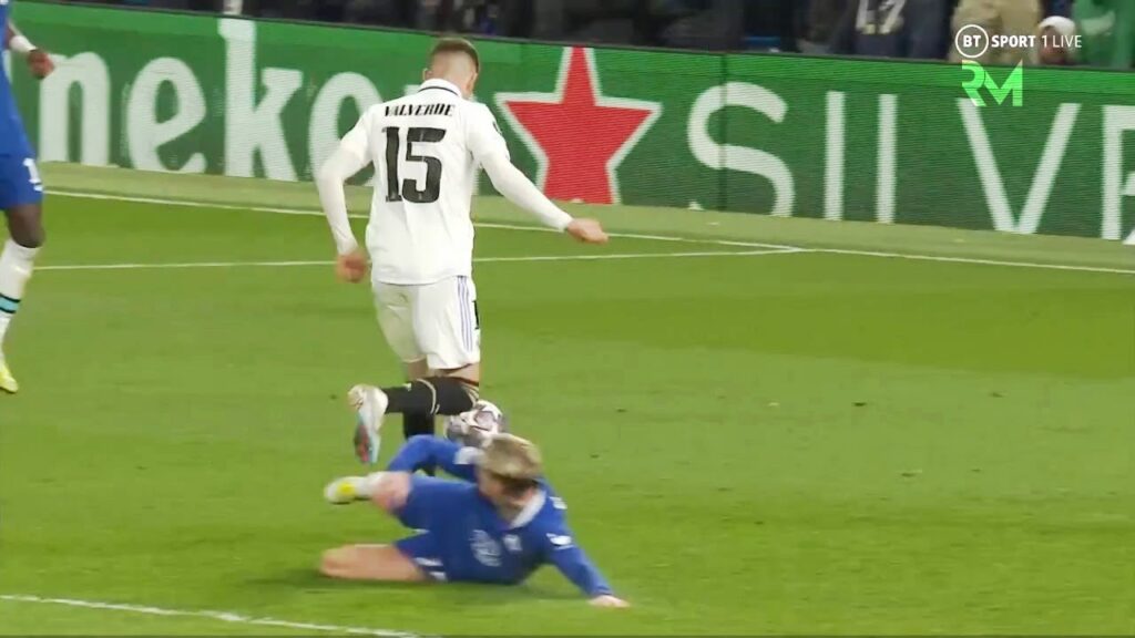 Fede Valverde vs Chelsea Away (18/04/2023)