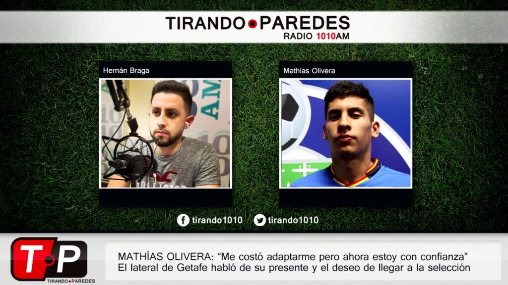 Mathías Olivera: "Me costó adaptarme pero ahora estoy con confianza"