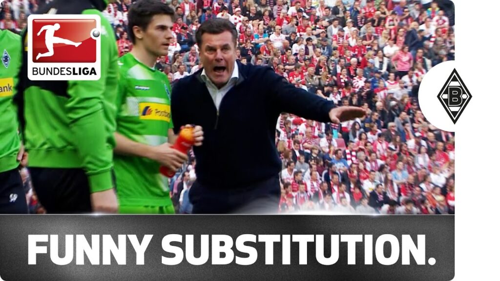Hilarity on the Bench - Borussia Mönchengladbach's Forgetful Coach