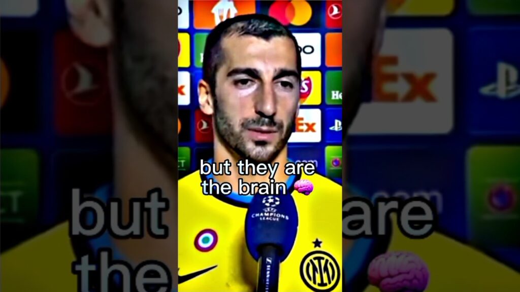 🎙 Mkhitaryan: “Barella and Brozovic are the brain 🧠” 👌🏽💯 || #shorts #inter #intermilan