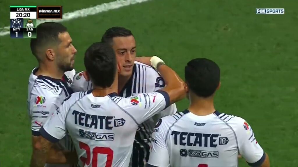 Gol de Rogelio Funes Mori | Rayados 1-0 Santos | Liga BBVA MX - Clausura 2023 - Jornada 15