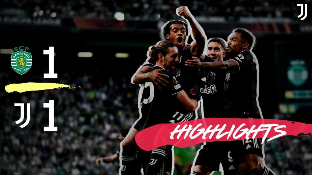 SPORTING CP 1-1 JUVENTUS | RABIOT GOAL SEALS EUROPA LEAGUE SEMI-FINAL SPOT | HIGHLIGHTS