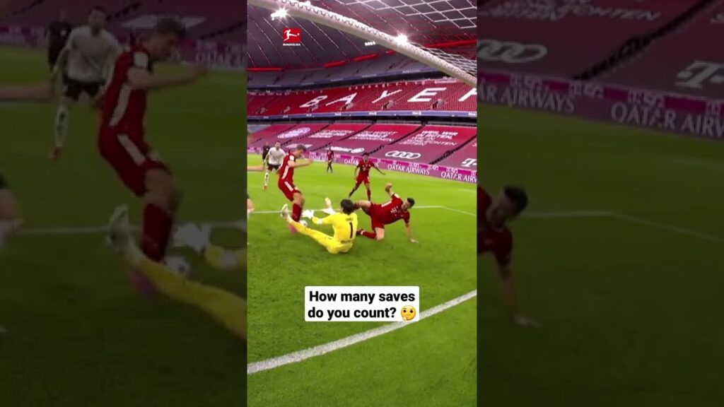 Double save? Triple save?? 🤯🧤 • Yann Sommer vs. FC Bayern