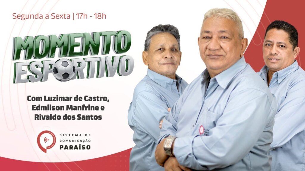 Momento Esportivo - 10/06/2021 - Com Luzimar de Castro, Edimilson Manfrine e Rivaldo Santos