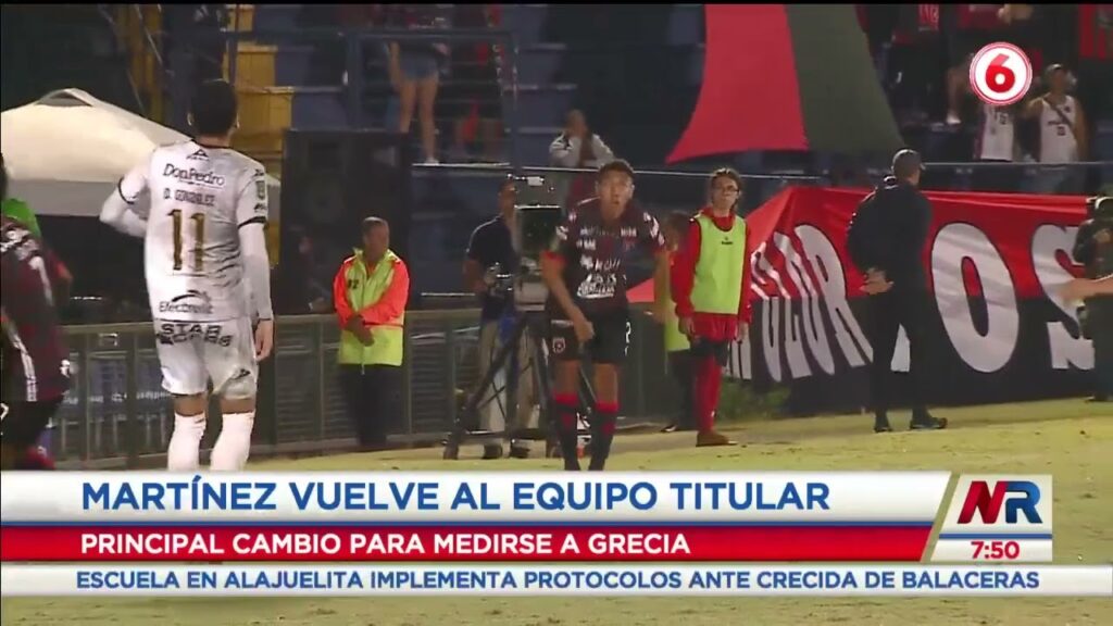 Carlos Martínez será la principal variante de Alajuelense