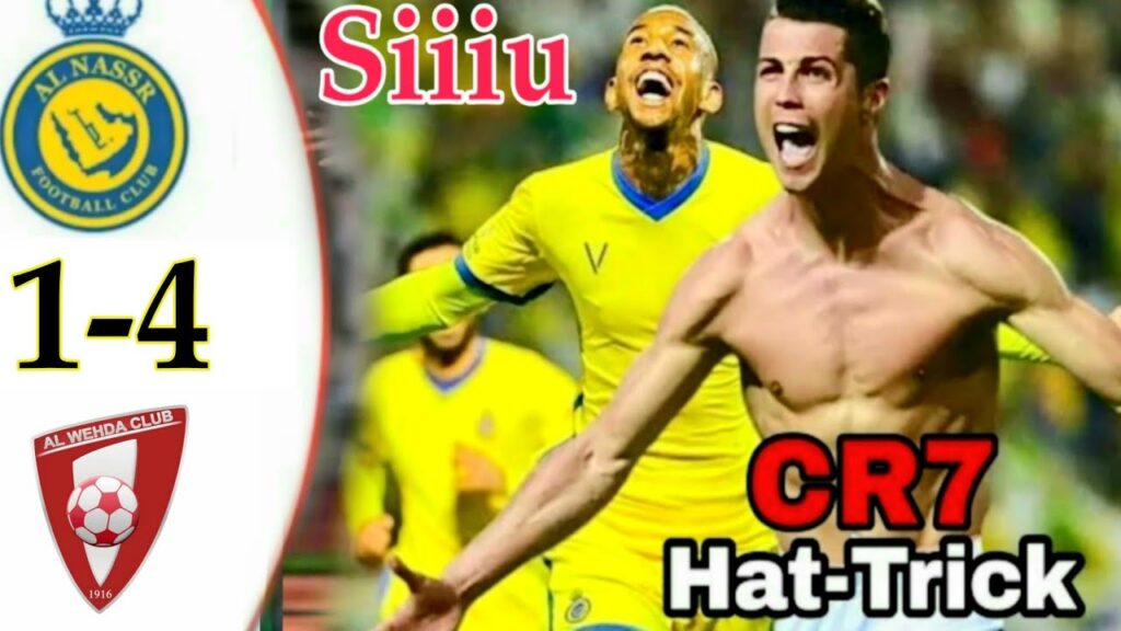 Ronaldo do the Miracle by Scoring Hat-trick || Al Nassr vs Al Wehda 4-1 All Goals & Highlights