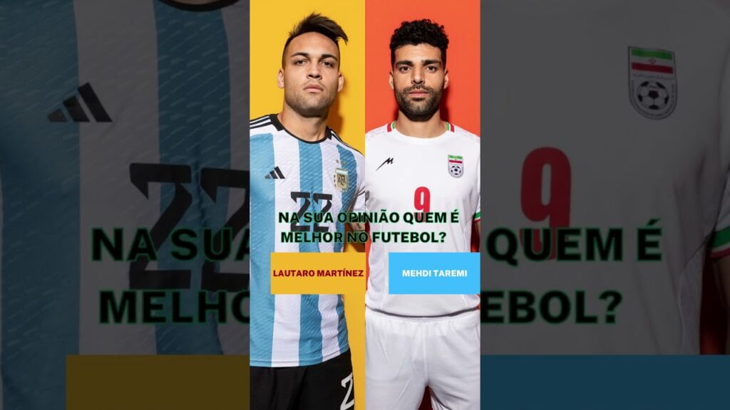 LAUTARO MARTÍNEZ VS TAREMI NA SUA OPINIÃO QUEM É MELHOR NO FUTEBOL?