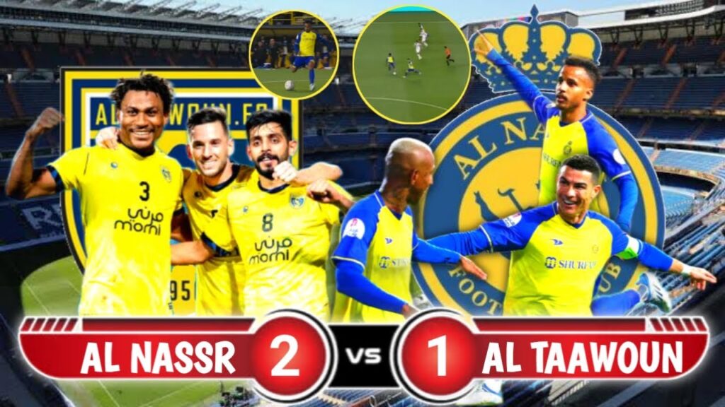 Ronaldo kunci kemenangan Al Nassr pada laga Melawan Al Taawon 2 - 1