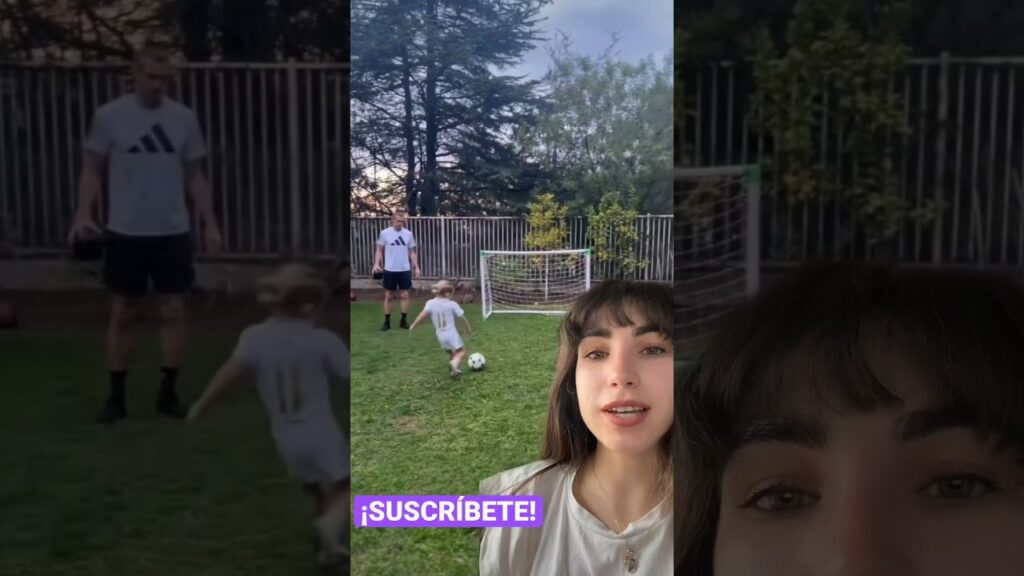 INCREIBLE 💥 La HIJA de GARETH BALE SORPRENDE a TODOS JUGANDO con la CAMISETA del REAL MADRID
