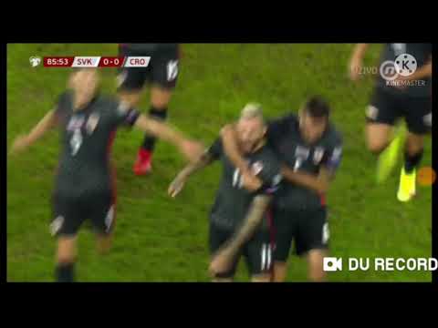 Gol Marcela Brozovića | Slovačka vs Hrvatska 0 - 1 | Željko Vela ( Nova TV)