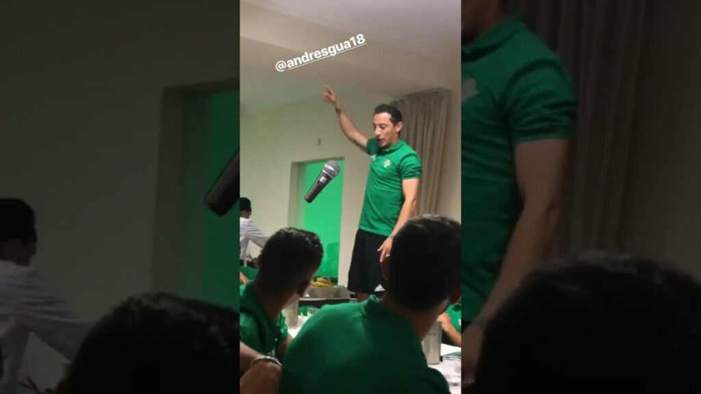 La novatada de Andrés Guardado