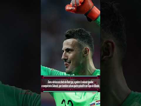 LIVAKOVIC JÁ É O MAIOR DEFENSOR EM COBRANÇAS DE PÊNALTI EM COPAS DO MUNDO  ✖️🚫⚽ #shorts