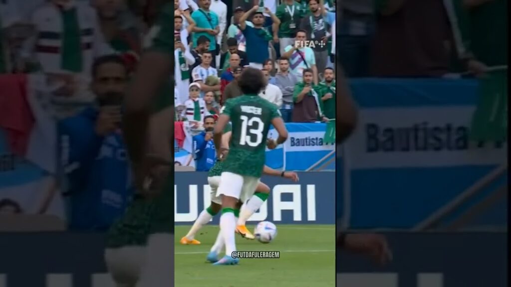 ALDAWSARI FEZ GOLAÇO DE VIRADA EM CIMA DA ARGENTINA #MEMES #GOL #FUTEBOL #shorts