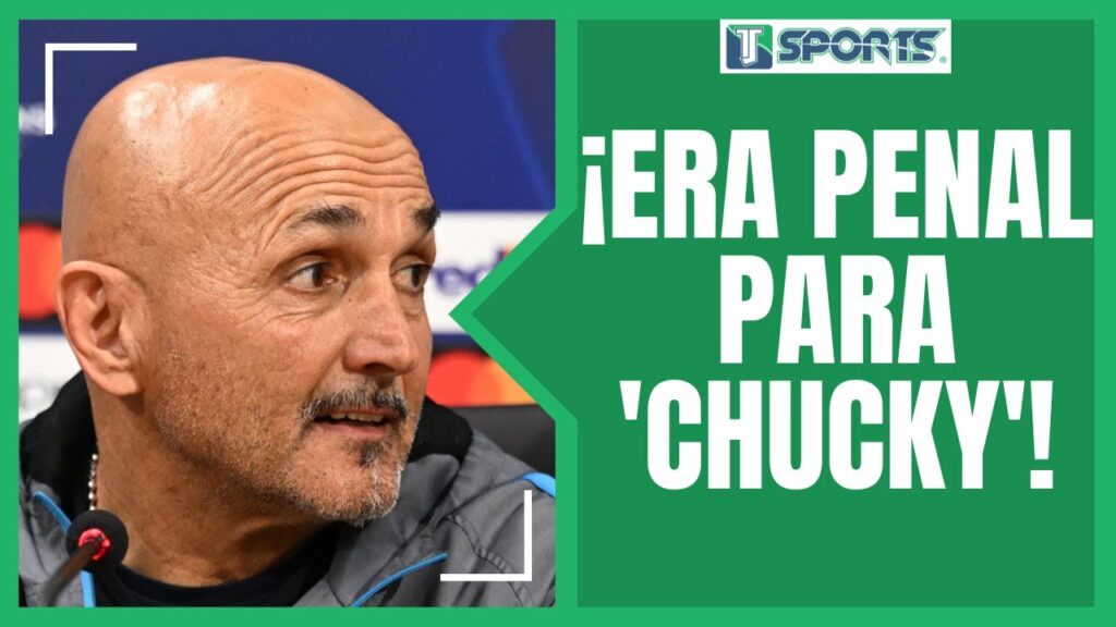 RECLAMA Luciano Spalletti que HUBO UN PENAL al Chucky Lozano que el ÁRBITRO no LE MARCÓ al AC Milan