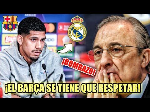 🚨¡BOFETÓN HISTÓRICO! ¡RONALD ARAUJO ACABA de ANUNCIAR un DURO GOLPE al MADRID! NADIE ESPERABA ESTO😱💣