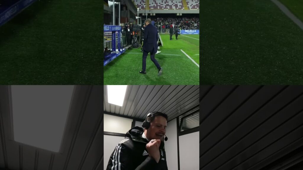 🎙️REACTION OF KOSTIC GOAL 🆚 SALERNITANA