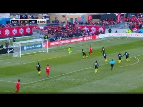 What A Goal By Cyle Larin vs  Jamaica! | Canada 1-0 Jamaica World Cup Qualifiers