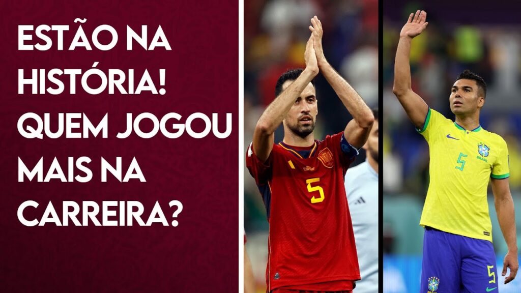 CASEMIRO OU BUSQUETS: QUEM É MELHOR NA HISTÓRIA DO FUTEBOL?