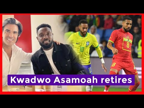 KWADWO ASAMOAH RETIRES, KOFI KYEREH TALKS UP GHANA'S WORLD CUP CHANCES