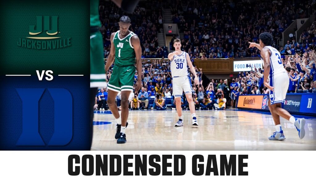 Jacksonville vs. Duke Condensed Game | 2022-23 ACC Men’s Basketball