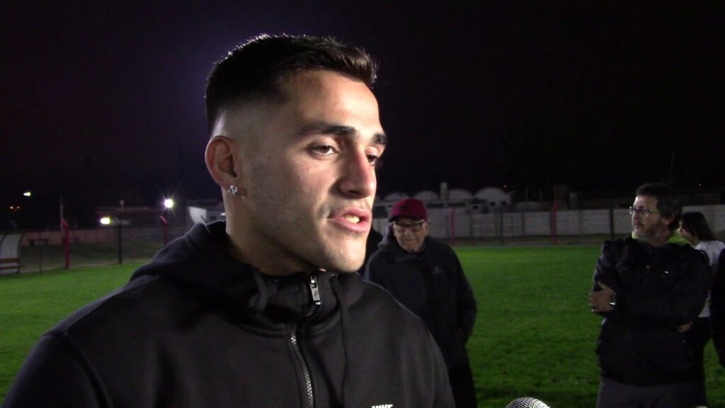 Maxi Gomez visito las instalaciones del Parque Agustin Rivaben