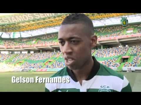 Apresentao de Gelson Fernandes no SPORTING !