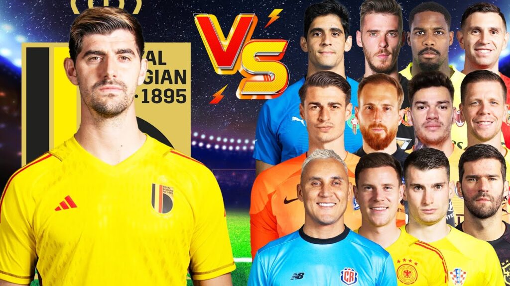 Courtois 🆚 GK Legends 2023