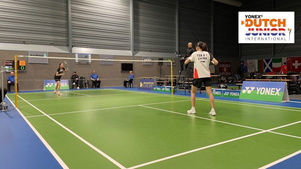WS Semi Final, Pan Hao Yu 🇨🇳 - Kim Min Sun 🇰🇷, Yonex Dutch Junior International 2023