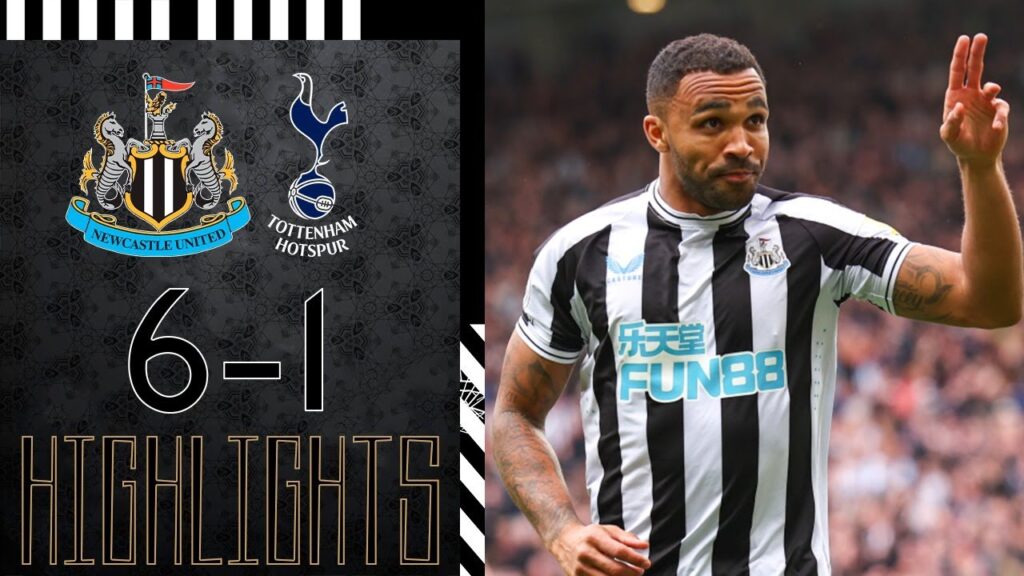 Callum Wilson Goal | Newcastle vs Tottenham 6-1 | Highlights | Premier League 22/23
