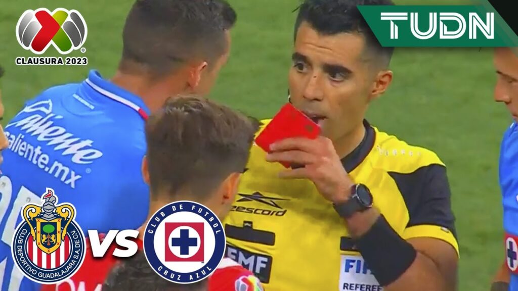 ¡Funes Mori se va EXPULSADO! | Chivas 2-1 Cruz Azul | CL2023 Liga Mx – J16 | TUDN ¡Funes Mori se va EXPULSADO! | Chivas 2-1 Cruz Azul | CL2023 Liga Mx - J16 | TUDN