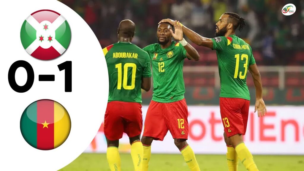 Avec un sublime coup franc de Toko Ekambi, le Cameroun s'impose face au Burundi !