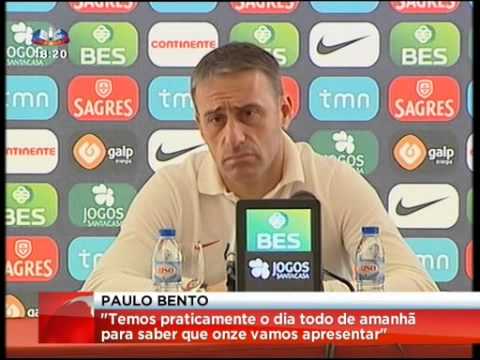 Paulo Bento vai aproveitar o jogo com a Croácia para testar a equipa