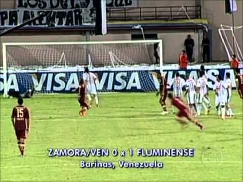Libertadores 2012 - Zamora 0x1 Fluminense - Gol do Rafael Sóbis