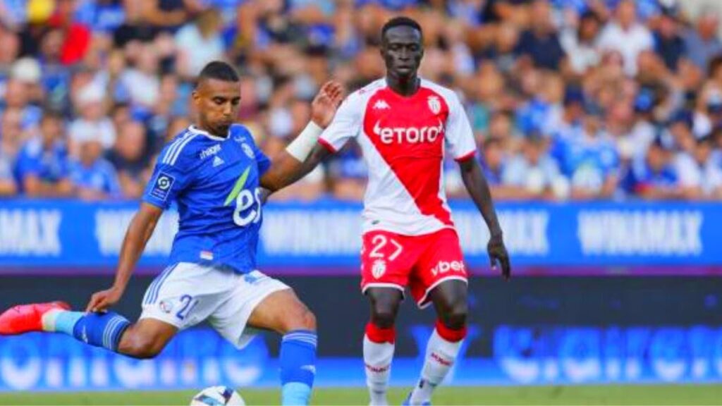 Strasbourg Alexander Djiku vs Reims Goal !!!