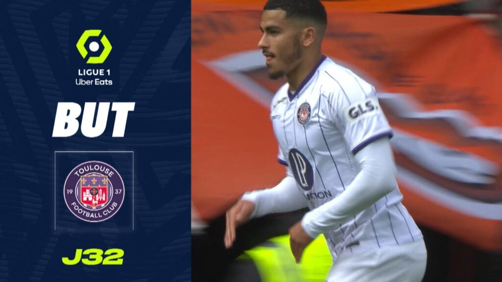 But Zakaria ABOUKHLAL (68' - TFC) FC LORIENT - TOULOUSE FC (0-1) 22/23