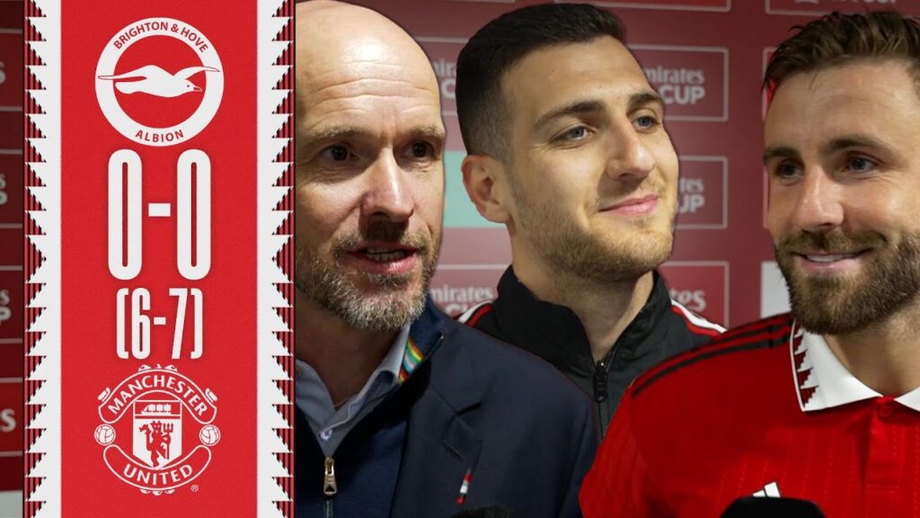 Erik, Diogo, David & Shaw On Another Trip To Wembley 🗣 | Post-Match Reaction