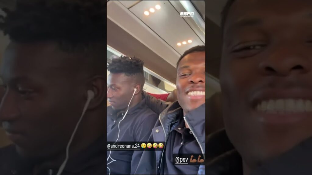 Denzel Dumfries 🆚 André Onana 🤪 #shorts