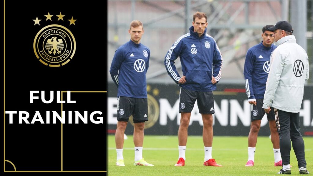 First training of Hansi Flick as German head coach in full length
