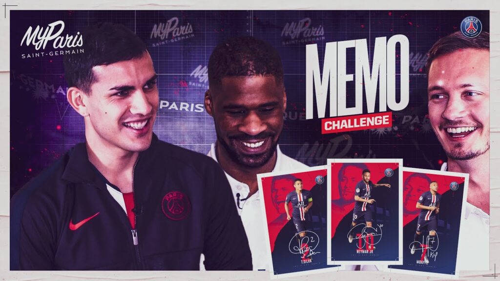 MYPARIS - MEMO CHALLENGE AVEC LEANDRO PAREDES ! 🧠👀