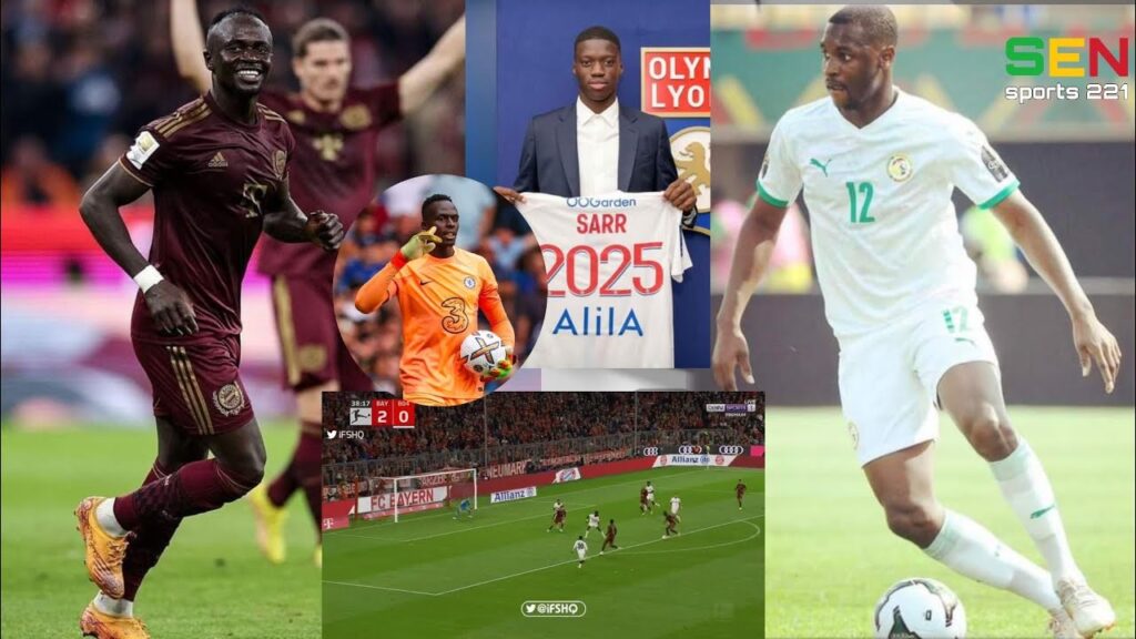 Sadio Mané marquer son 6e buts, Édouard Mendy forfait, Fodé Ballo Touré, Mamadou Sarr..Sen Sport 221