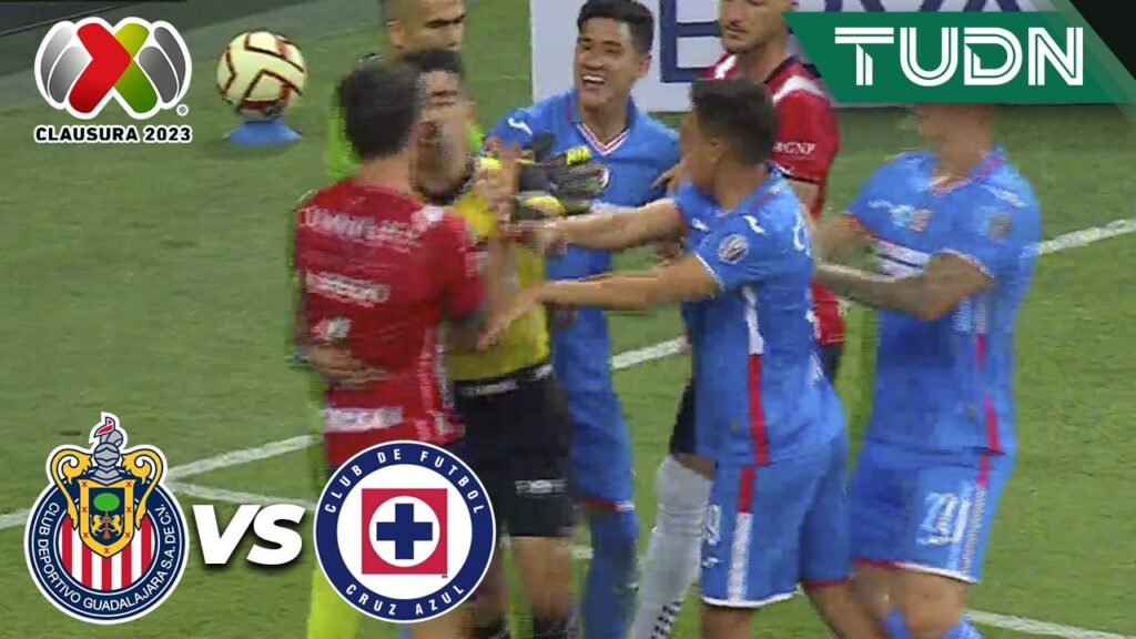 ¡Briseño vs Antuna! Se ARMA LA BRONCA | Chivas 2-1 Cruz Azul | CL2023 Liga Mx - J16 | TUDN
