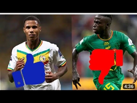 Ismail Jakobs dans le onze des meilleurs joueurs , Krepin Diatta classe dans le pire onze ou Qatar..