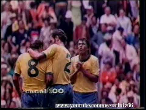 Toda emoção de Gerson após gol de Carlos Alberto 1970