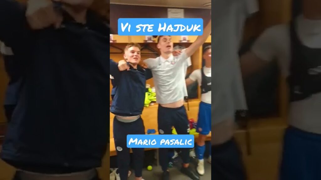 Samo jednu zelju imam - Mario Pasalic i juniori zajedno pjevaju 😎🙏💪 poslije pobjede nad Milanom