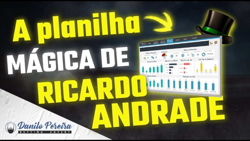 ✌A Planilha MÁGICA de RICARDO ANDRADE!✌