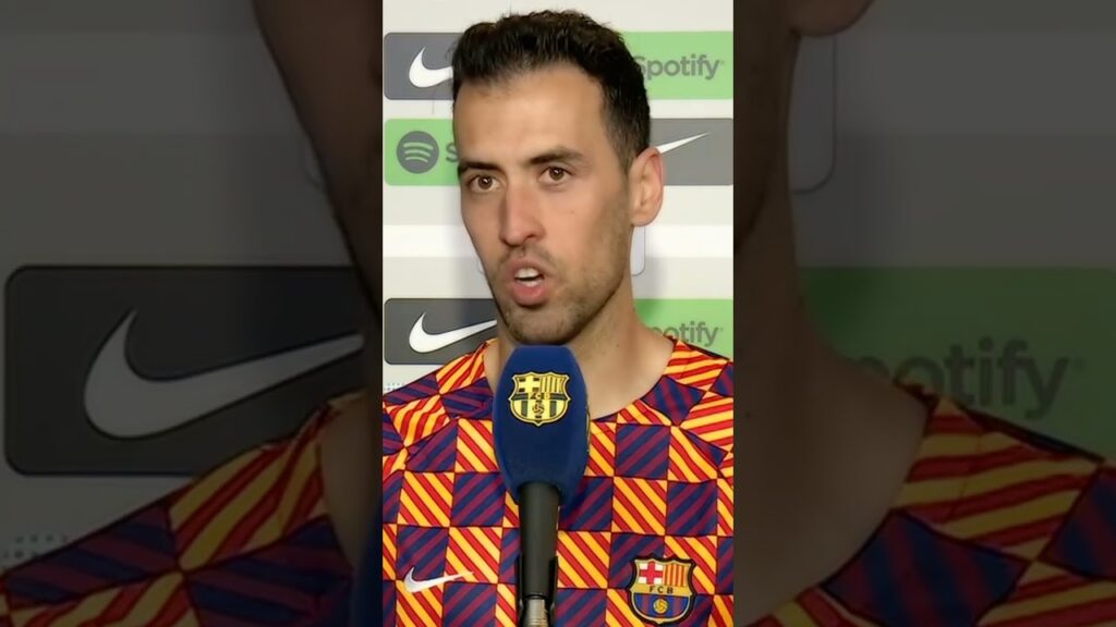 Sergio Busquets nous sommes meilleurs